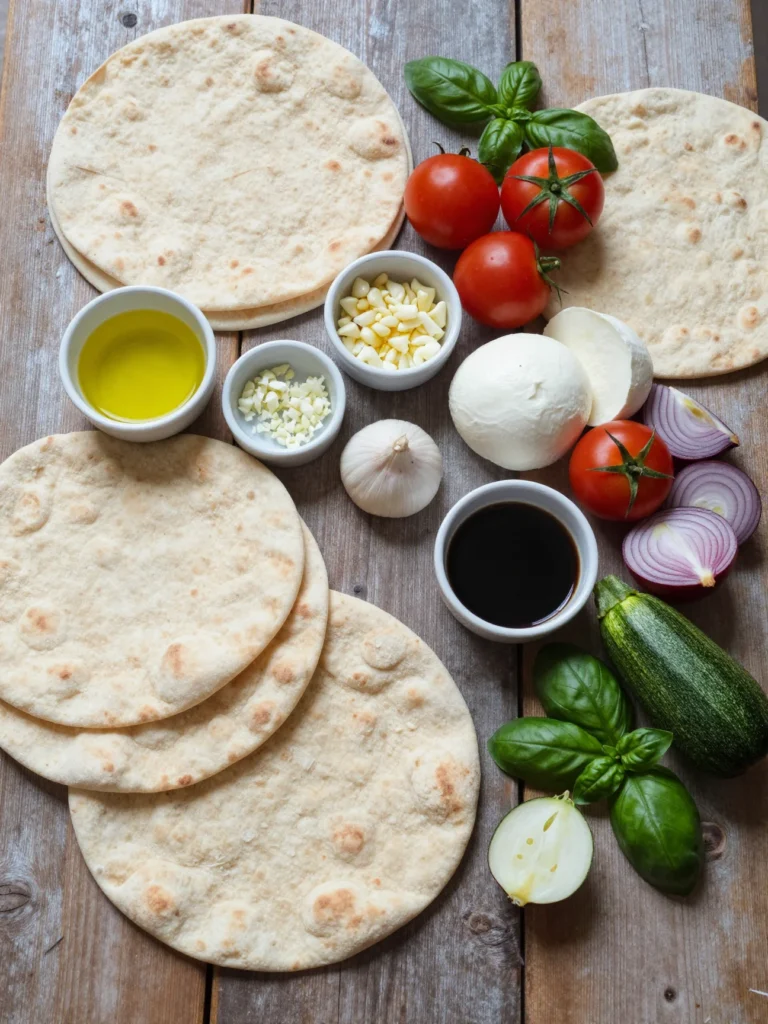 Summer Dinner Flatbread Pizza