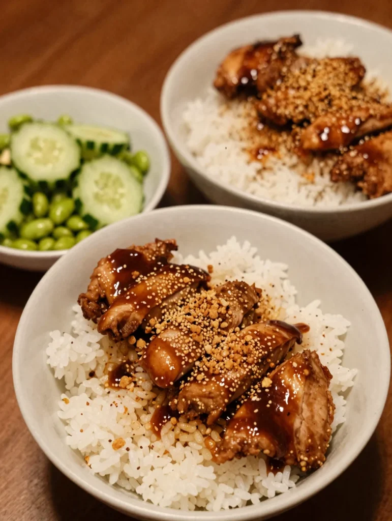Teriyaki Chicken Rice Bowls