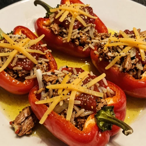 Turkey Stuffed Peppers