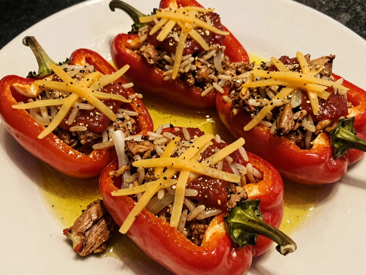 Turkey Stuffed Peppers