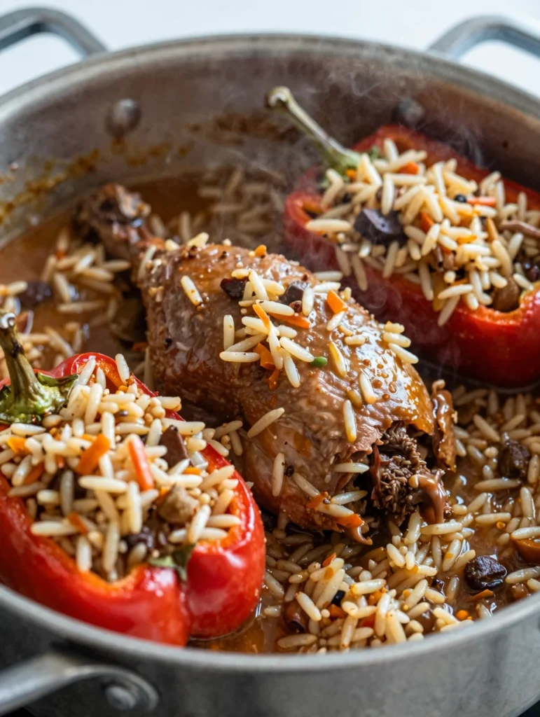 Turkey Stuffed Peppers
