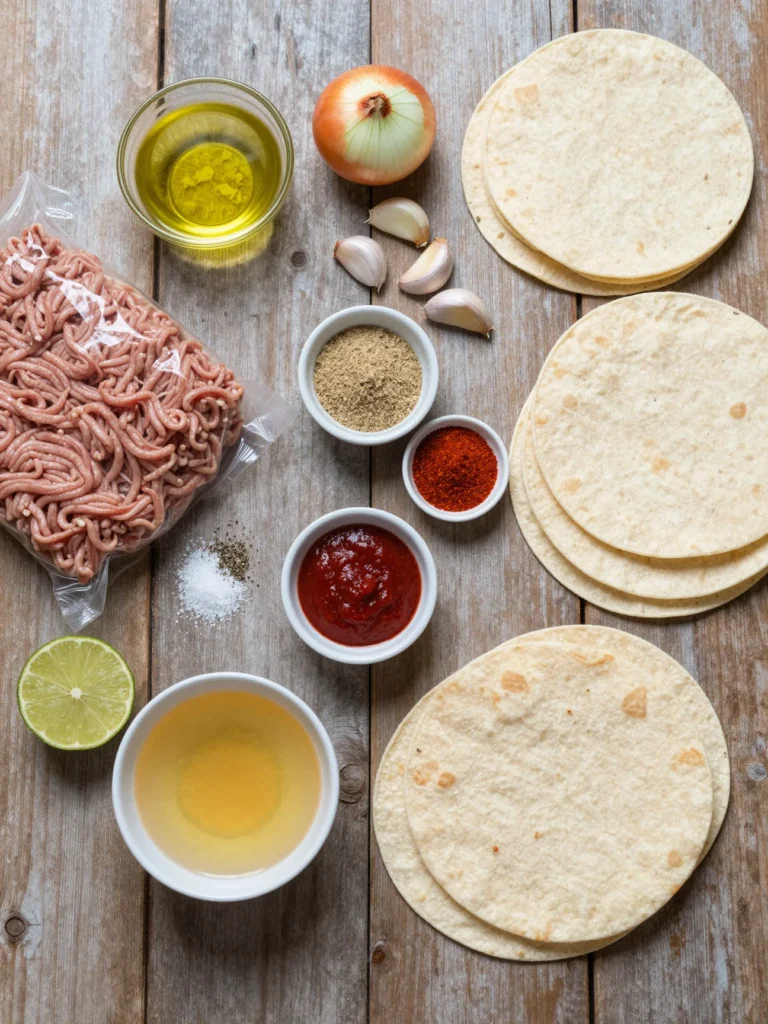 Weeknight Ground Turkey Tacos