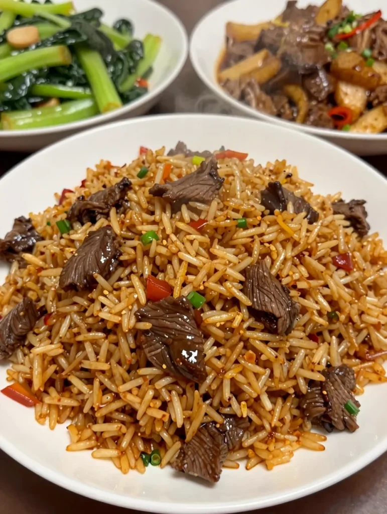 20-Minute Beef Fried Rice