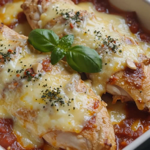Baked Mozzarella Chicken