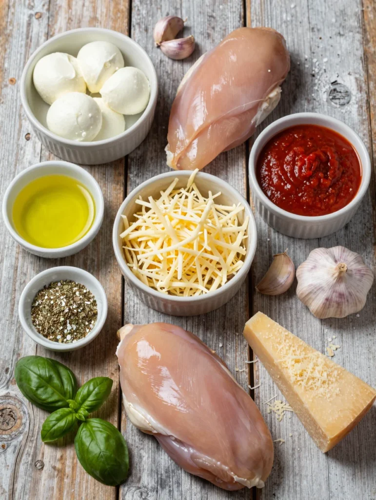 Baked Mozzarella Chicken