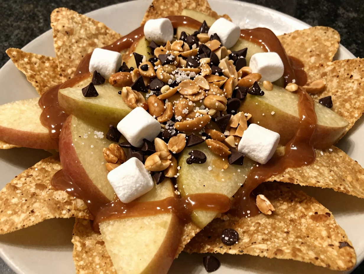 Caramel Apple Nachos