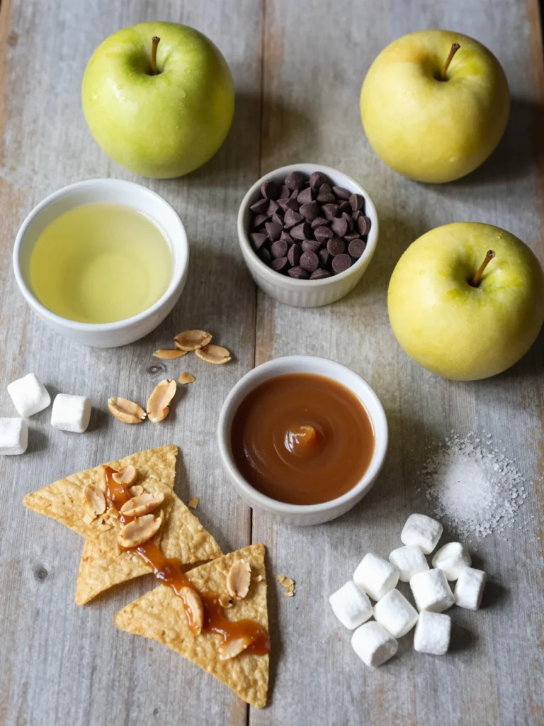 Caramel Apple Nachos