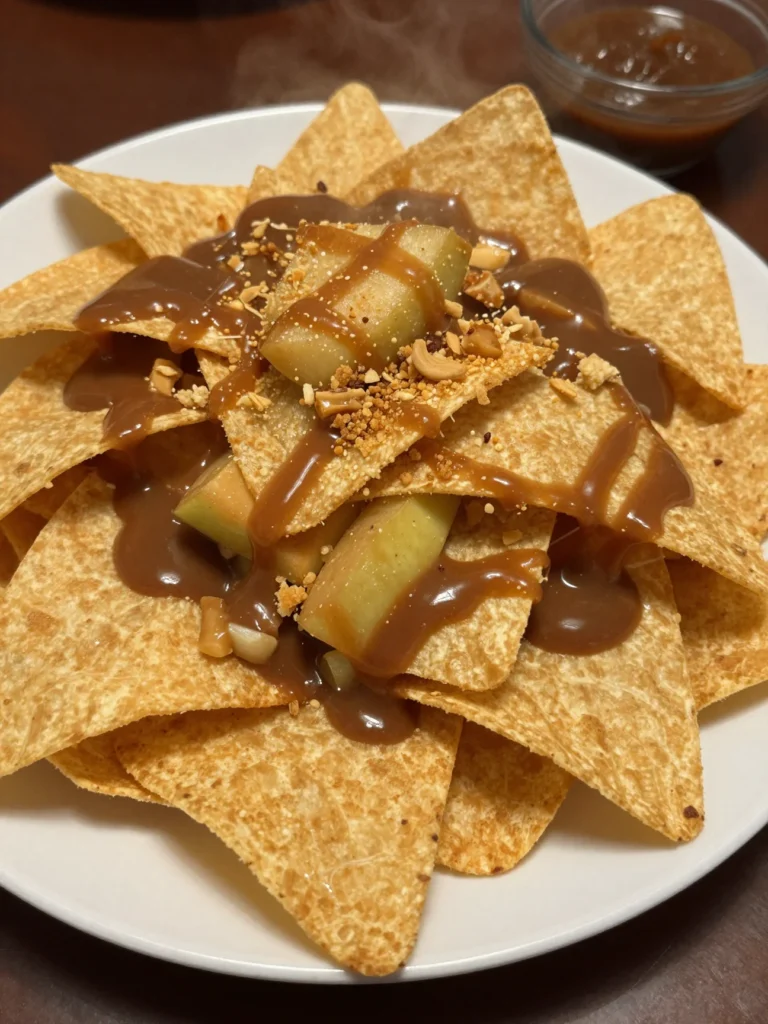 Caramel Apple Nachos