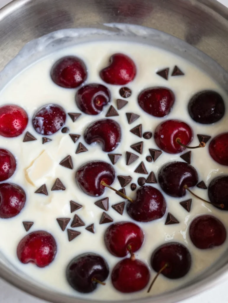 Cherry Garcia Ice Cream Bark