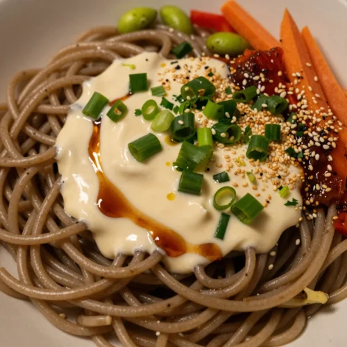 Cold Sesame Noodle Meal Prep