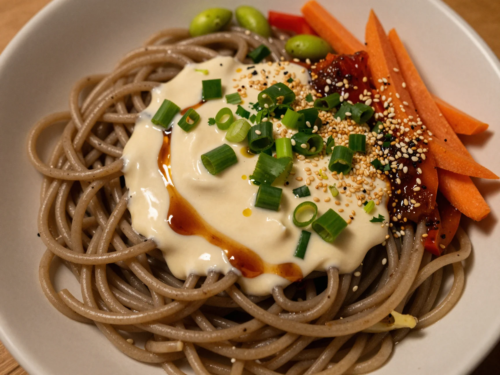 Cold Sesame Noodle Meal Prep