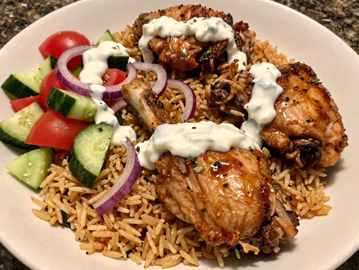 Easy Chicken Shawarma Bowls
