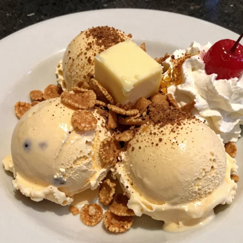 Easy Fried Ice Cream