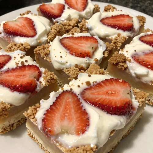 Frozen Strawberry Daiquiri Bars