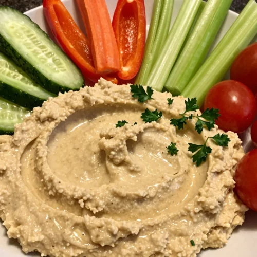 Hummus and Veggie Cups