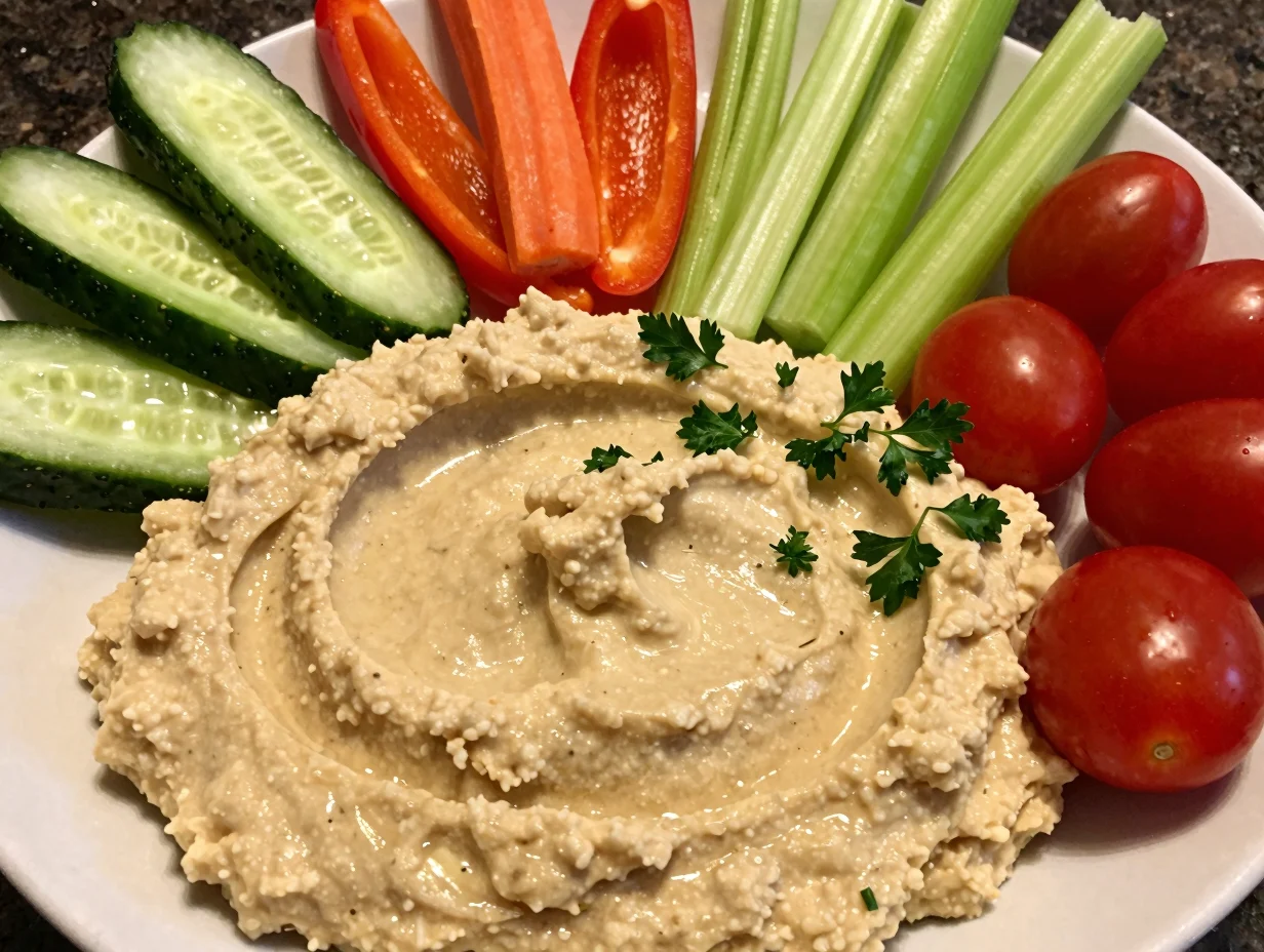 Hummus and Veggie Cups