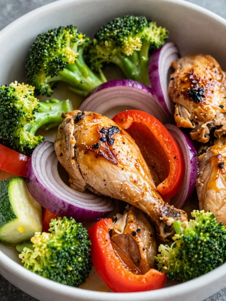 Meal Prep Chicken and Veggies