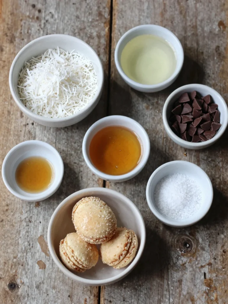 No Bake Coconut Macaroons