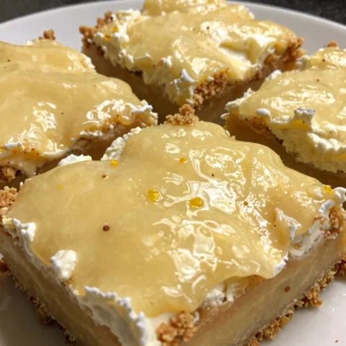 No Bake Lemon Bars