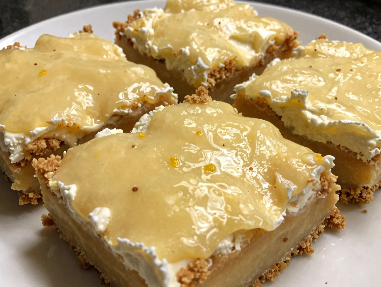 No Bake Lemon Bars
