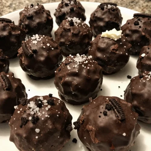 No Bake Oreo Truffles