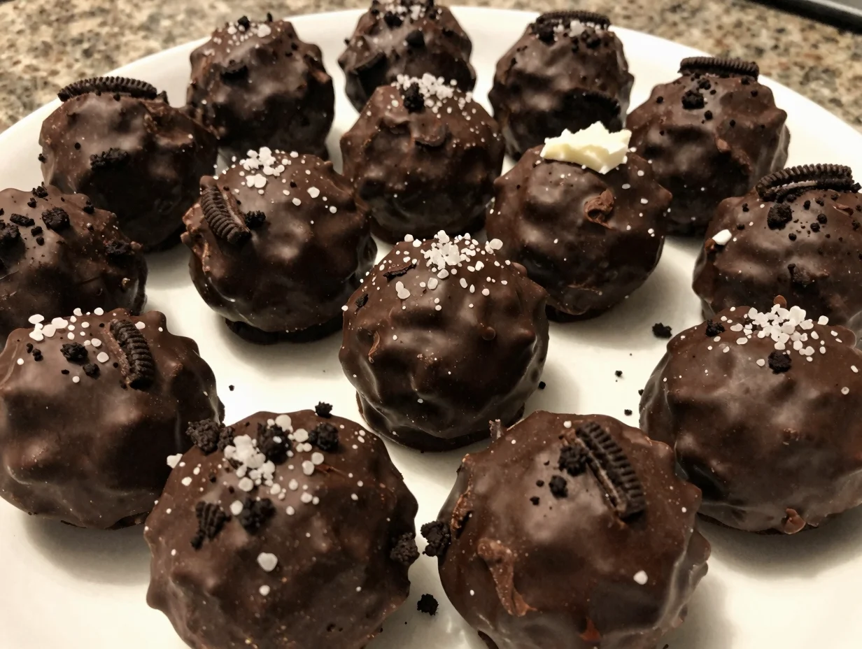No Bake Oreo Truffles