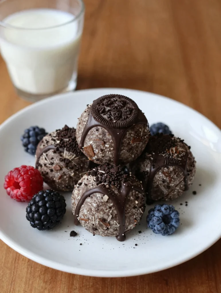 No Bake Oreo Truffles