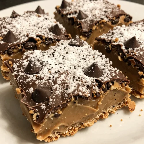 No Bake Peanut Butter Bars