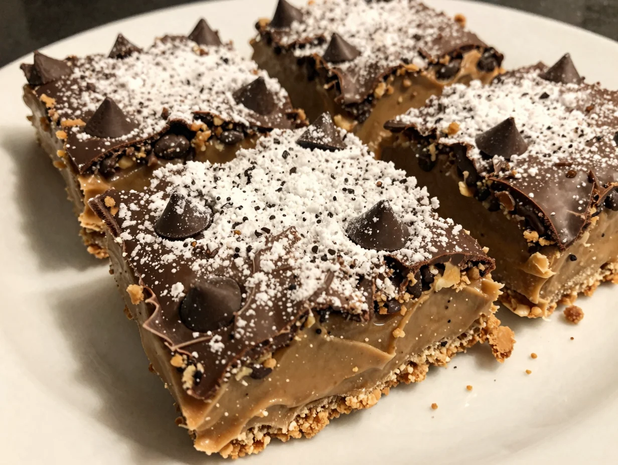 No Bake Peanut Butter Bars