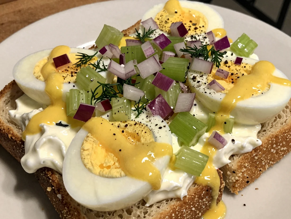 Quick Egg Salad Sandwiches