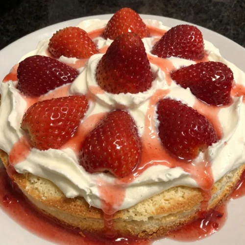 Strawberry Poke Cake