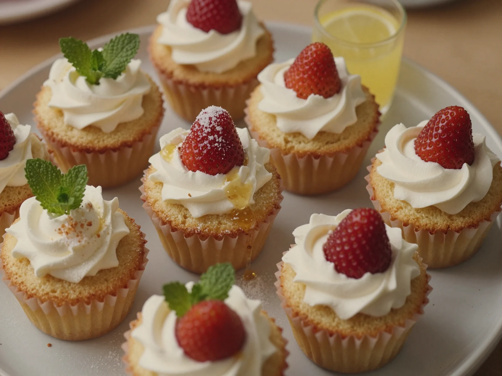 Strawberry Shortcake Cups