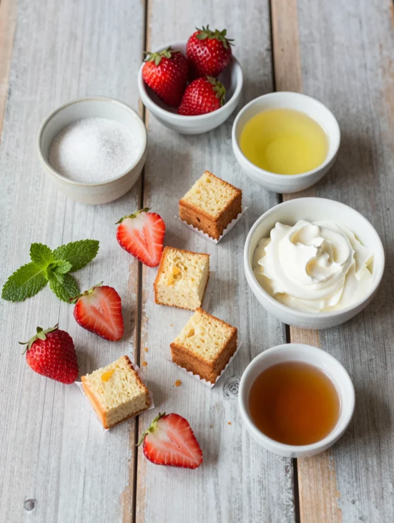 Strawberry Shortcake Cups