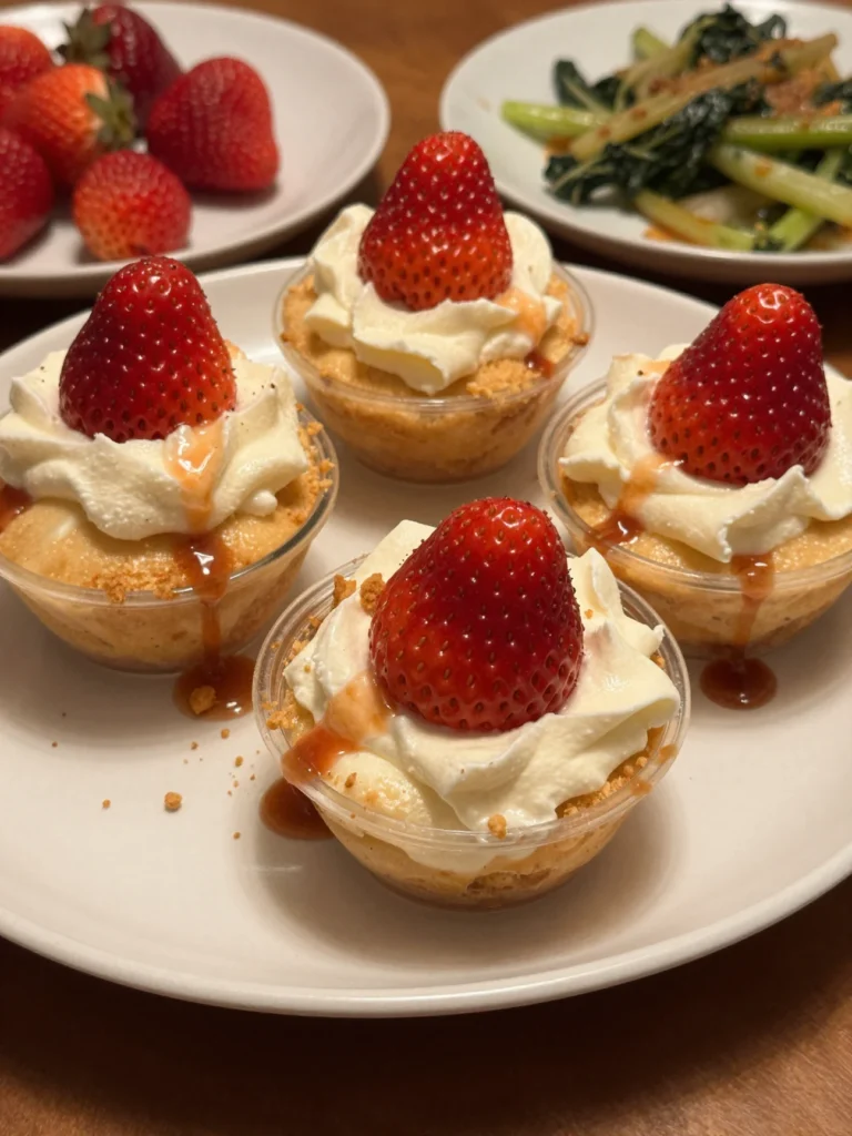 Strawberry Shortcake Cups