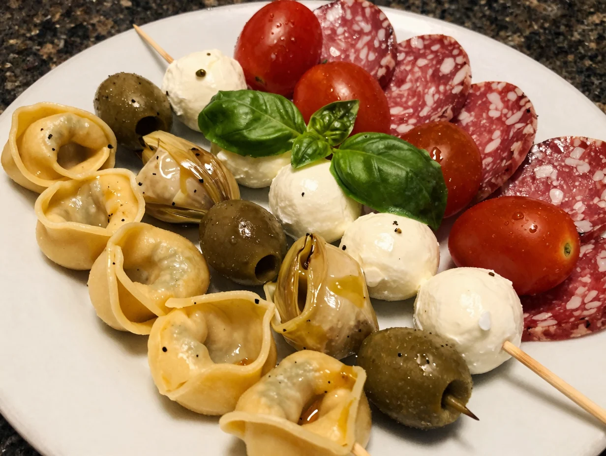 Summer Antipasto Skewers
