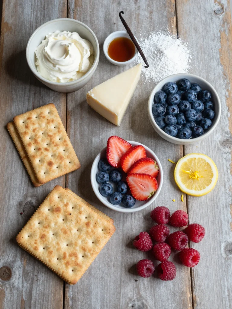 Summer Berry Icebox Cake
