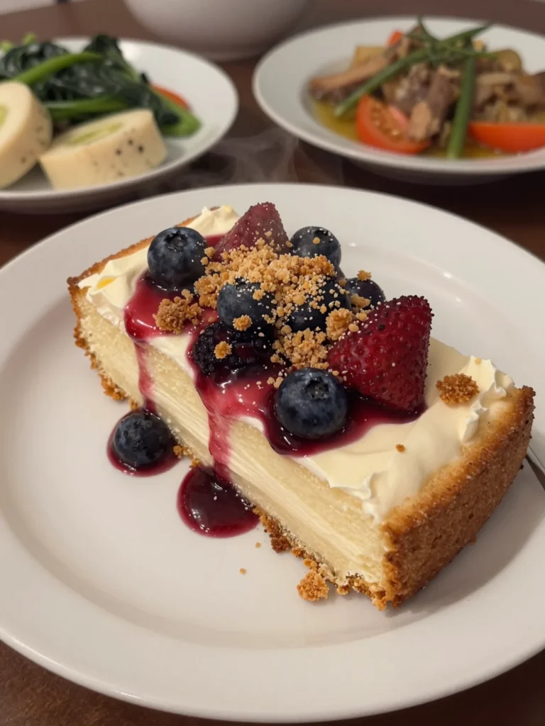 Summer Berry Icebox Cake